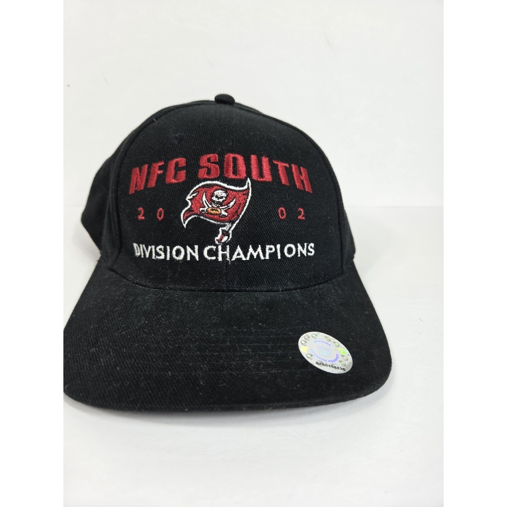 Vintage Tampa Bay Buccaneers Hat With Tags 2002 NFC South Champions NFL